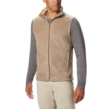 Columbia PHG Fleece, Chaleco Marrom Para Hombre | 260937-TZQ